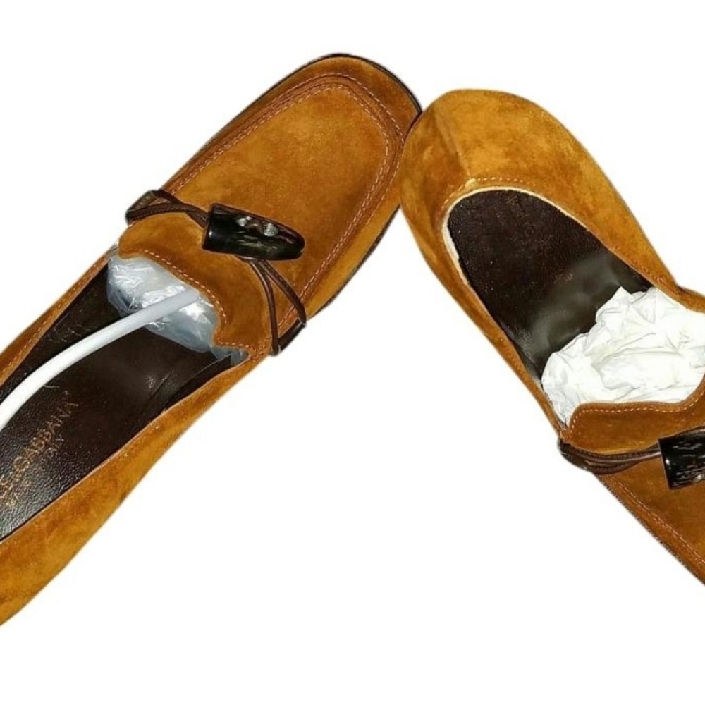 Authentic EUC Dolce & Gabbana Suede Loafers